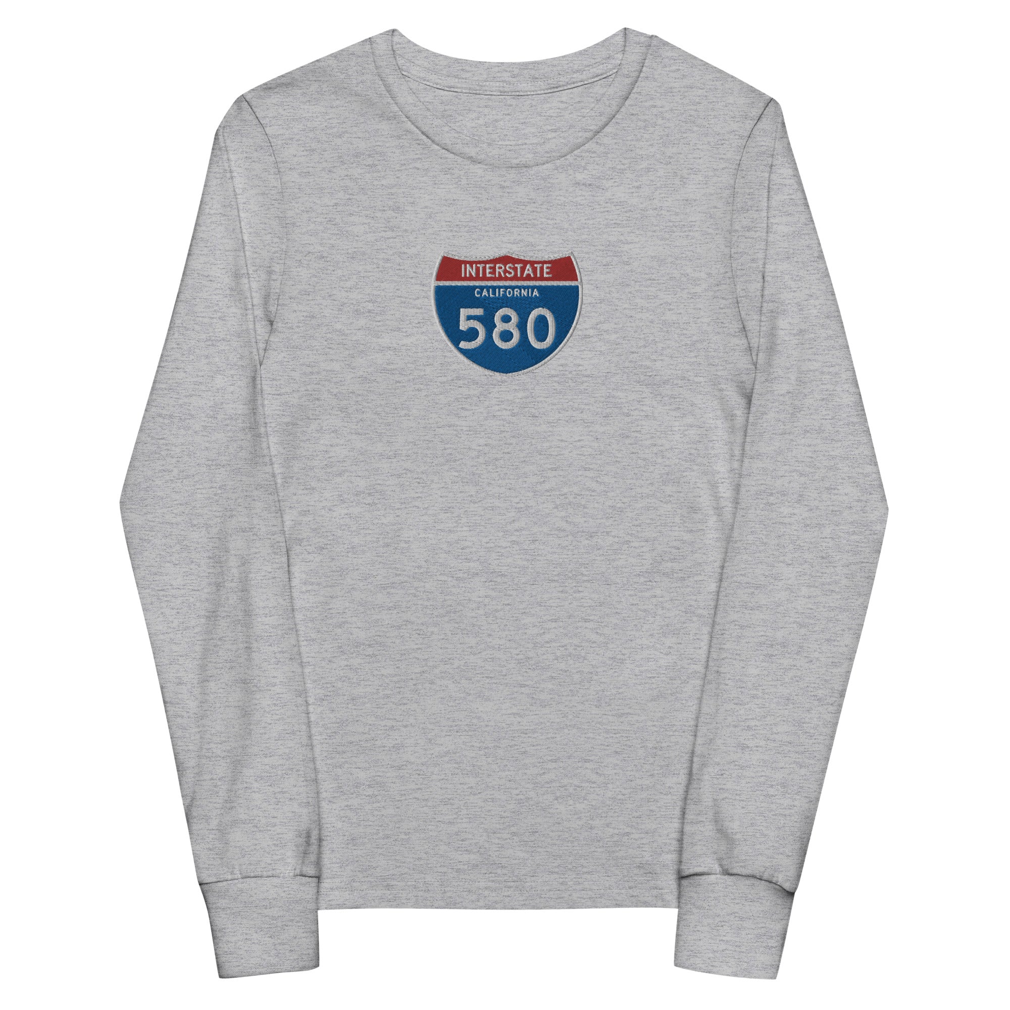 580 Youth long sleeve tee