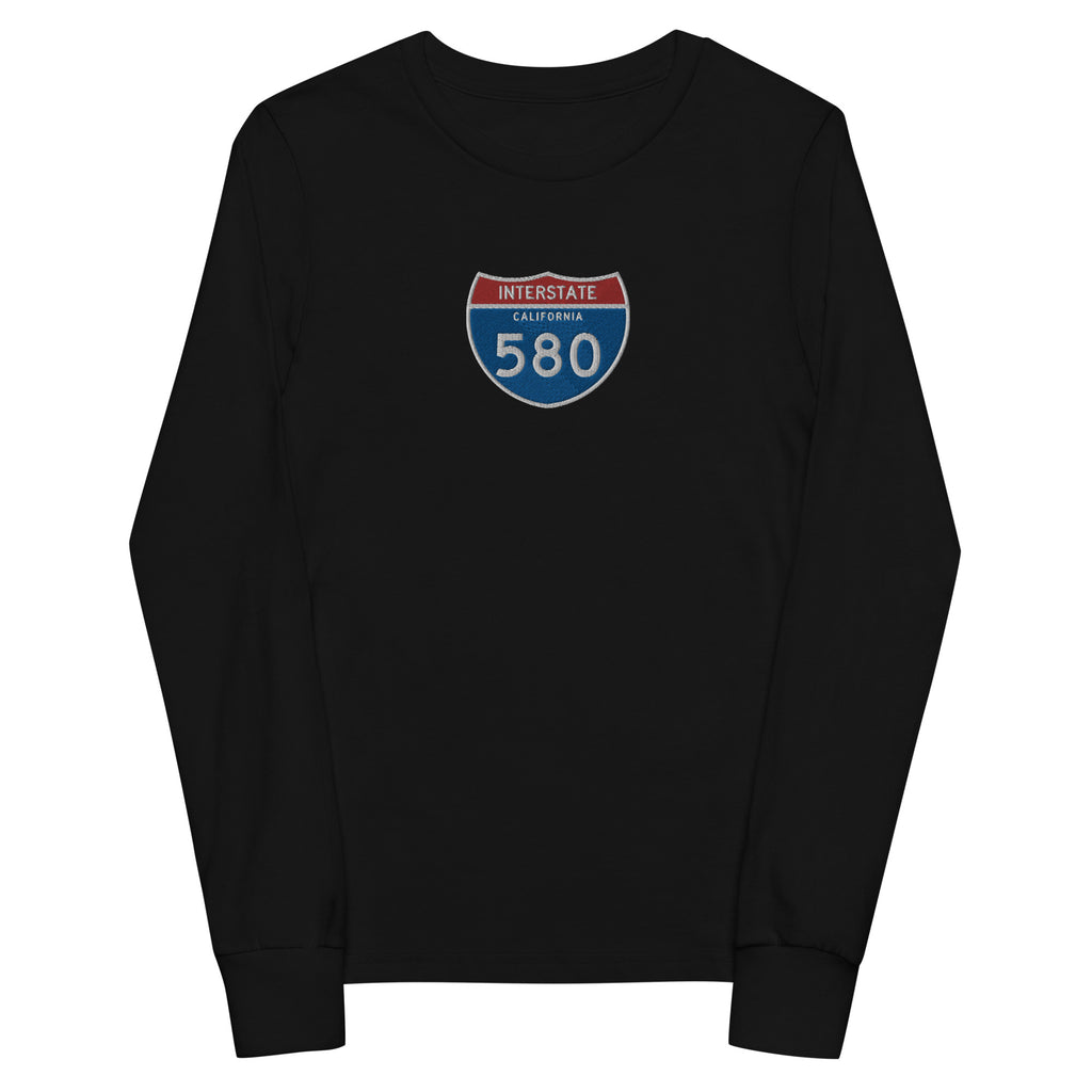 580 Youth long sleeve tee
