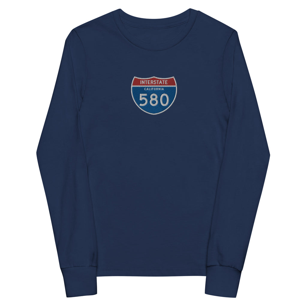 580 Youth long sleeve tee