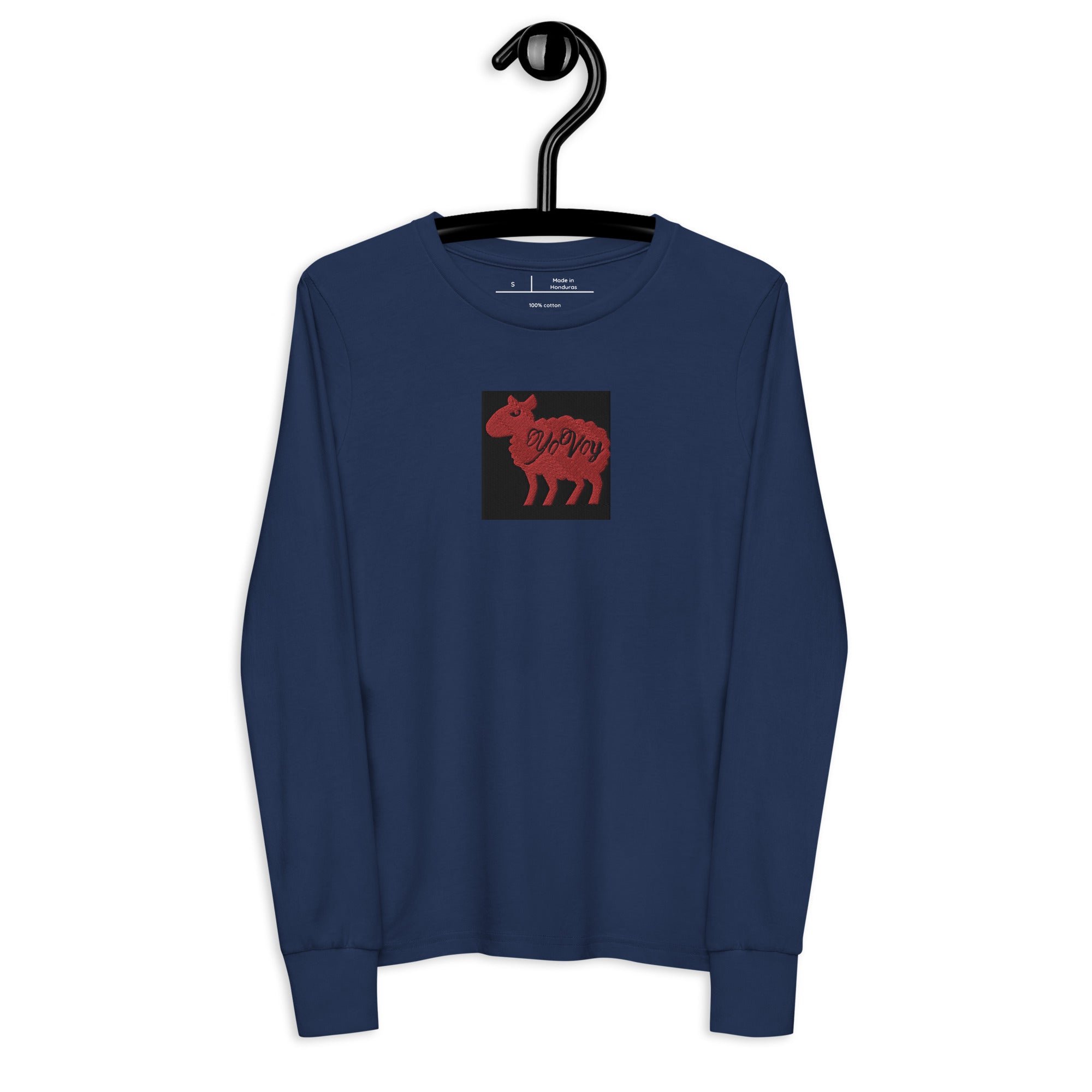 “YOVOy Sheep Red” Youth long sleeve tee