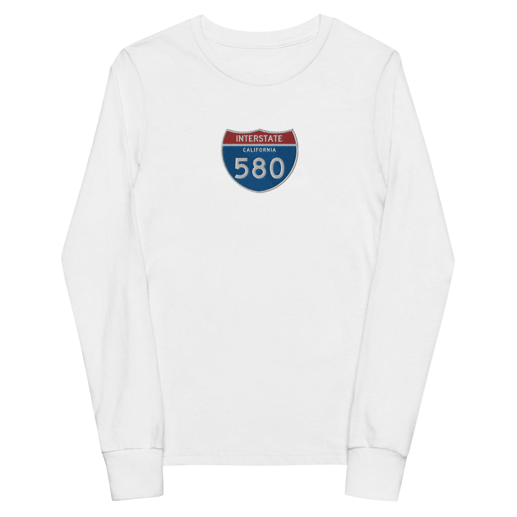580 Youth long sleeve tee