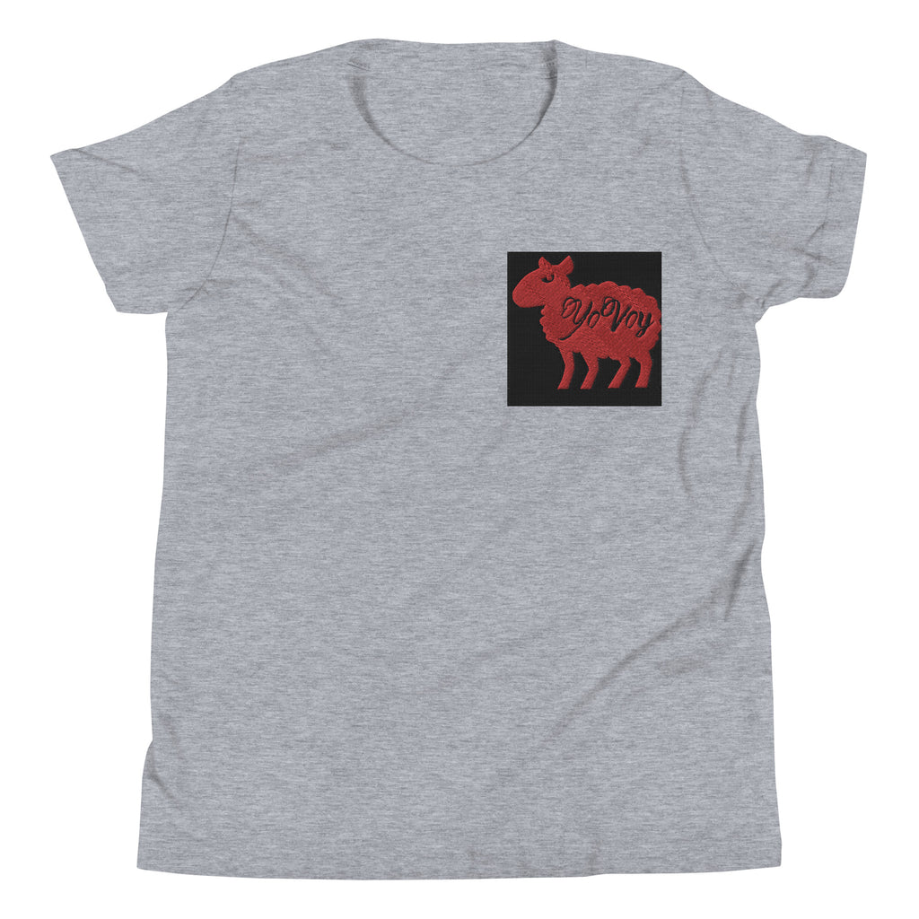 “YOVOy Sheep Red” Youth Short Sleeve T-Shirt