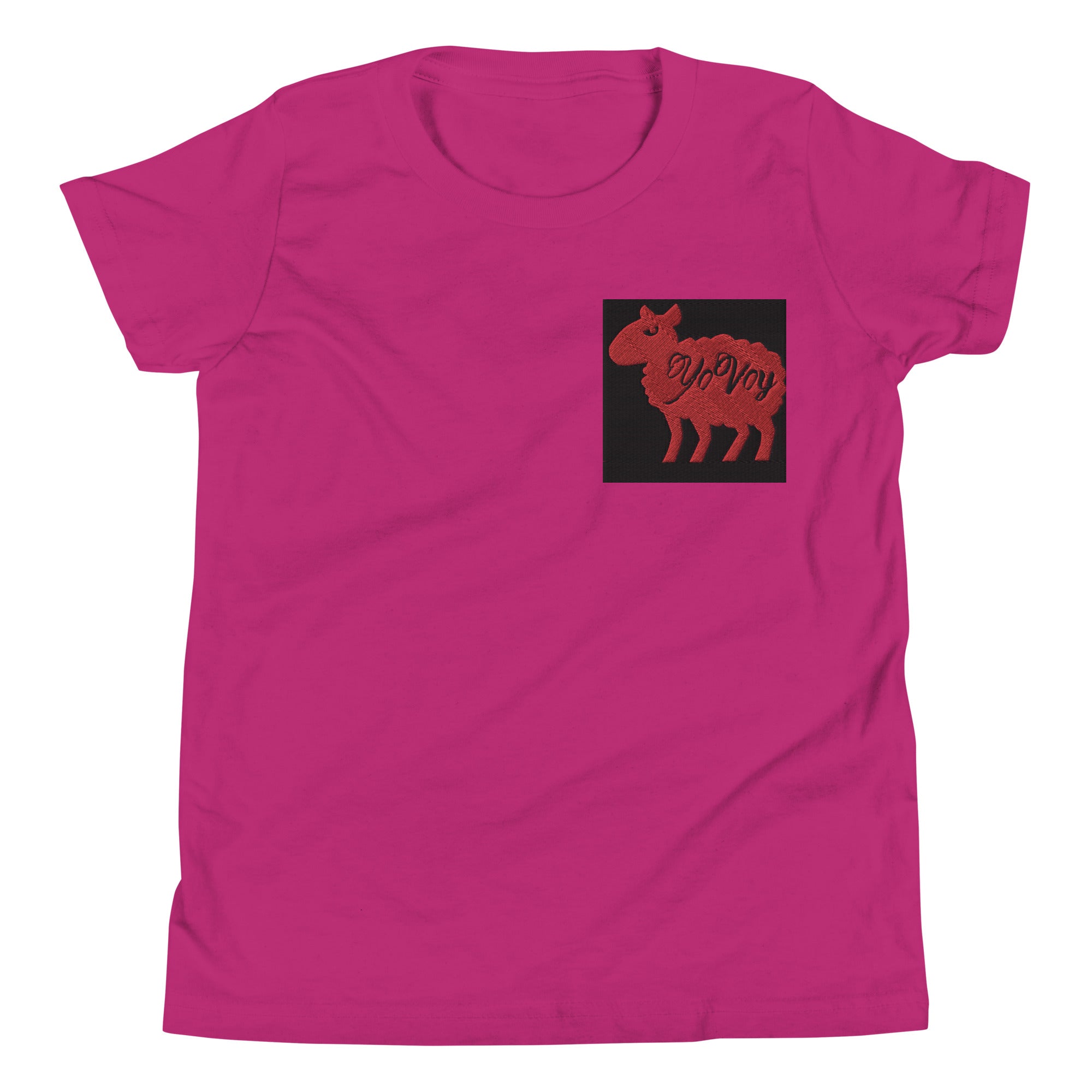 “YOVOy Sheep Red” Youth Short Sleeve T-Shirt
