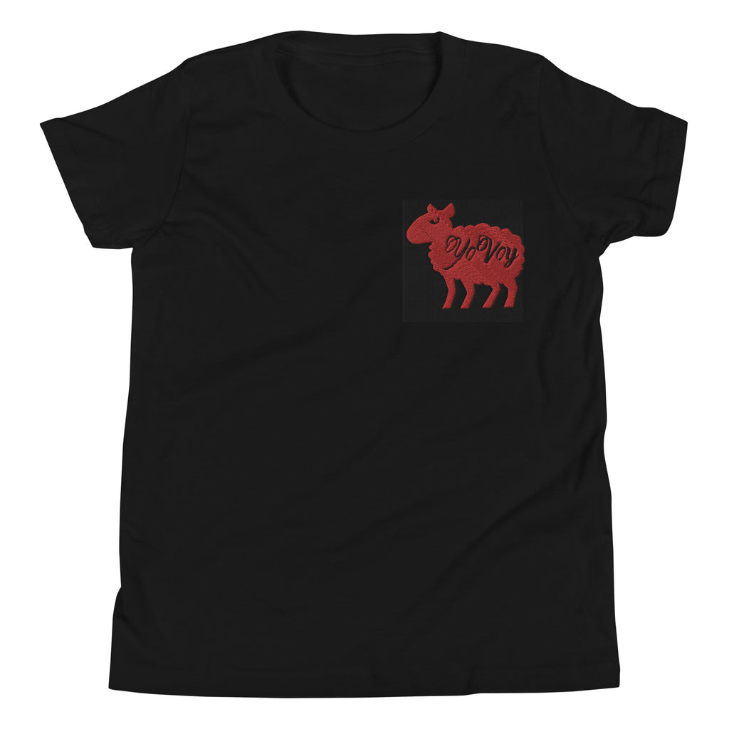 “YOVOy Sheep Red” Youth Short Sleeve T-Shirt