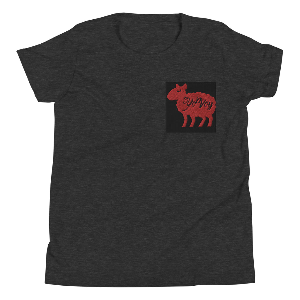 “YOVOy Sheep Red” Youth Short Sleeve T-Shirt