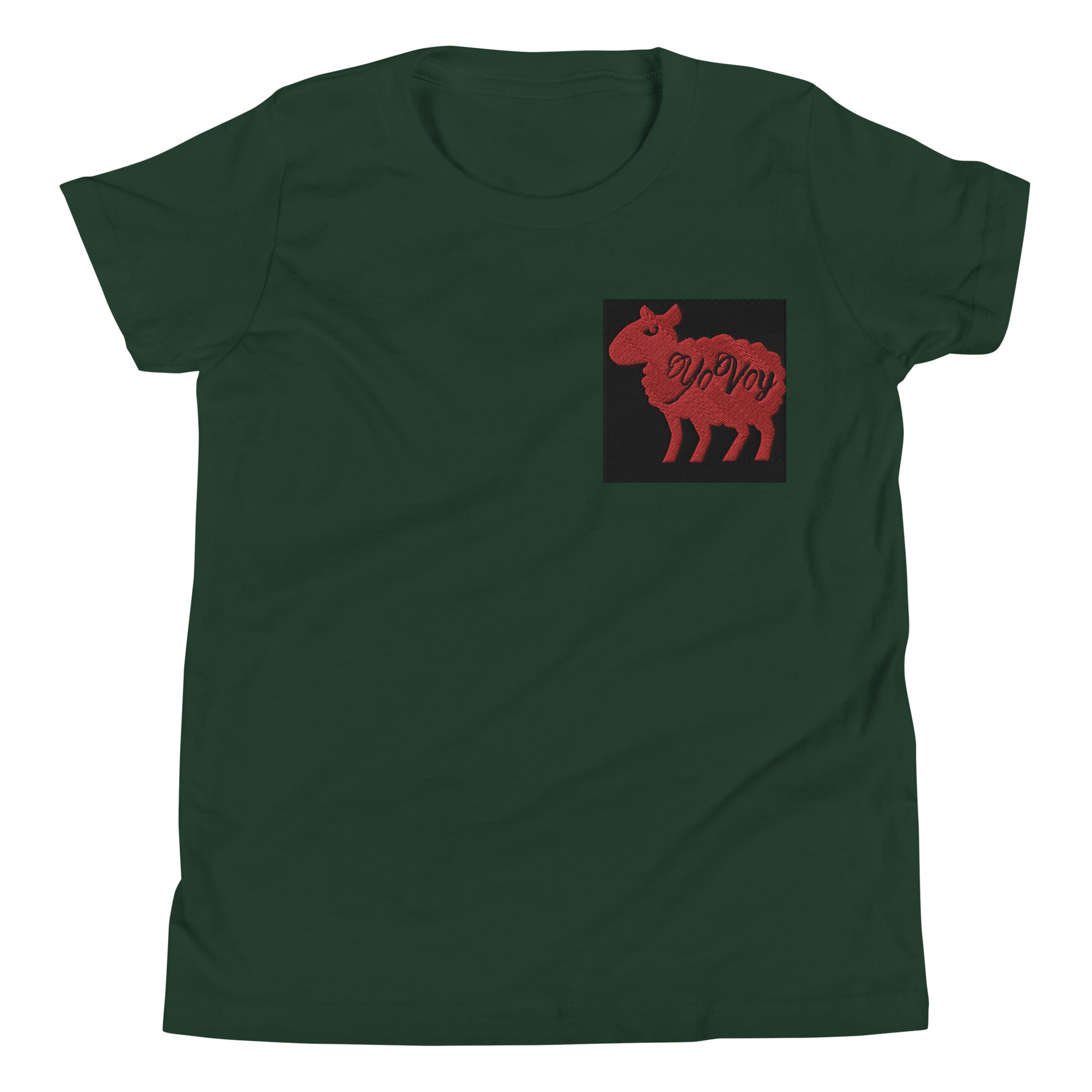 “YOVOy Sheep Red” Youth Short Sleeve T-Shirt