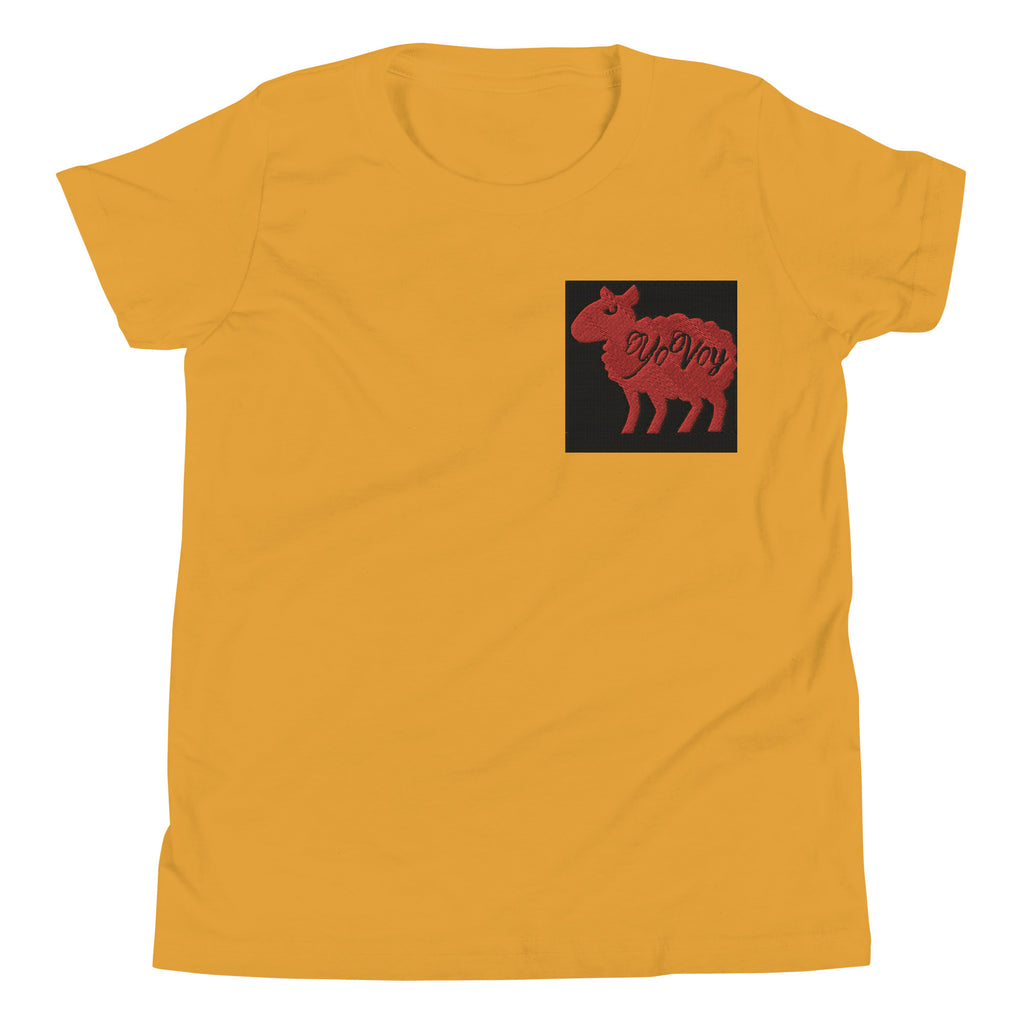 “YOVOy Sheep Red” Youth Short Sleeve T-Shirt