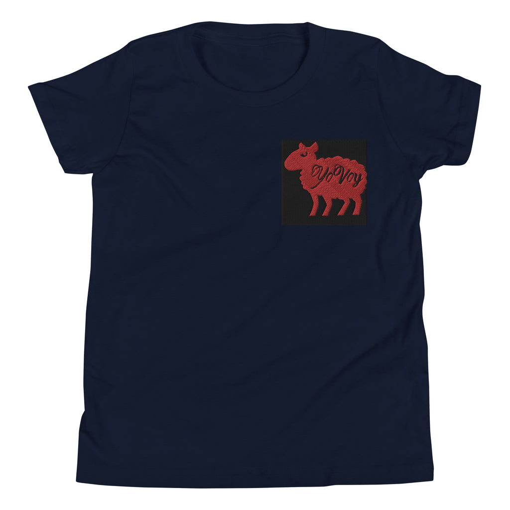 “YOVOy Sheep Red” Youth Short Sleeve T-Shirt