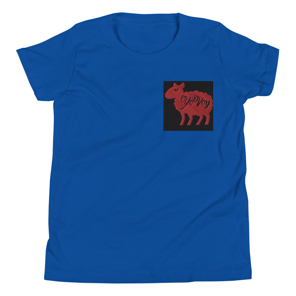 “YOVOy Sheep Red” Youth Short Sleeve T-Shirt