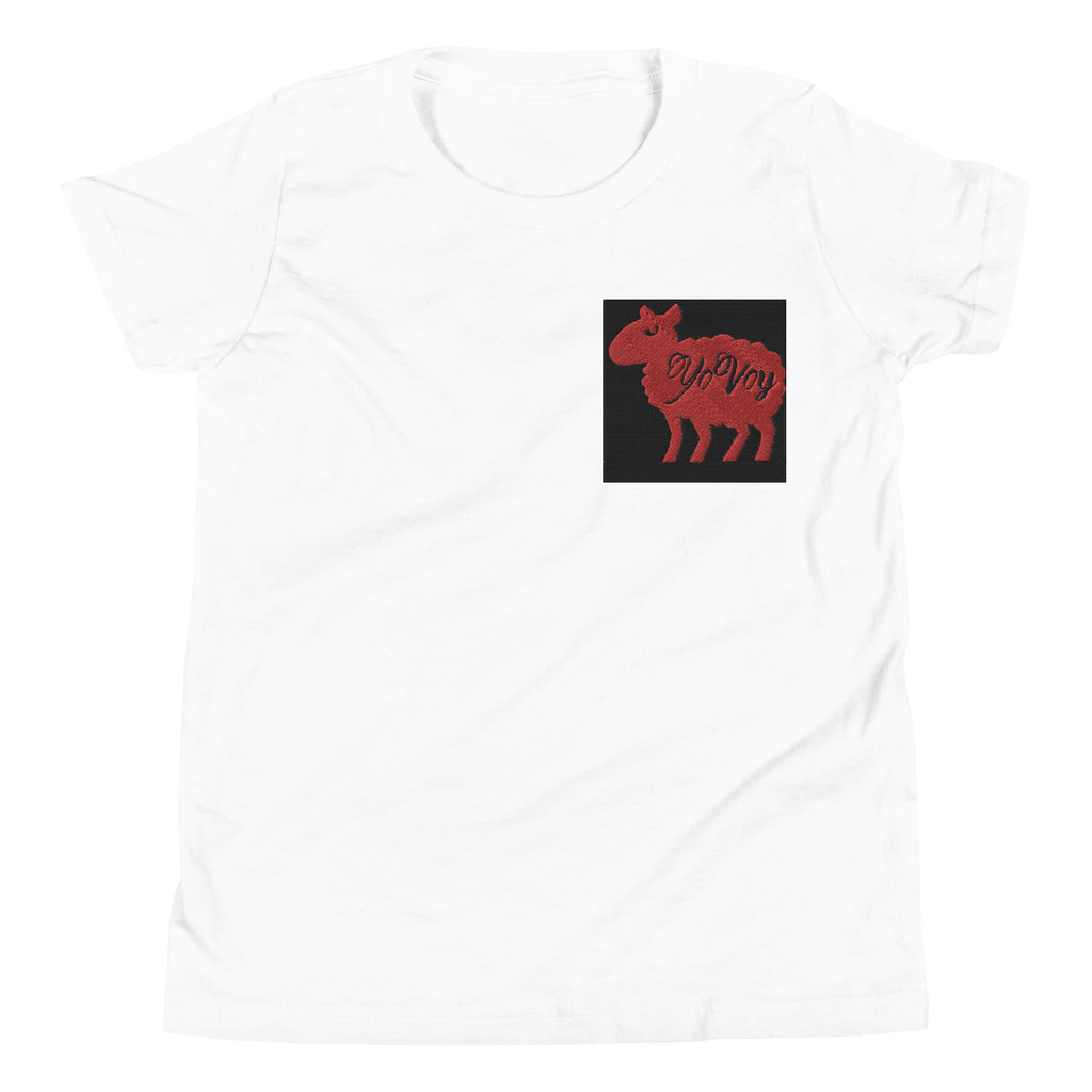 “YOVOy Sheep Red” Youth Short Sleeve T-Shirt