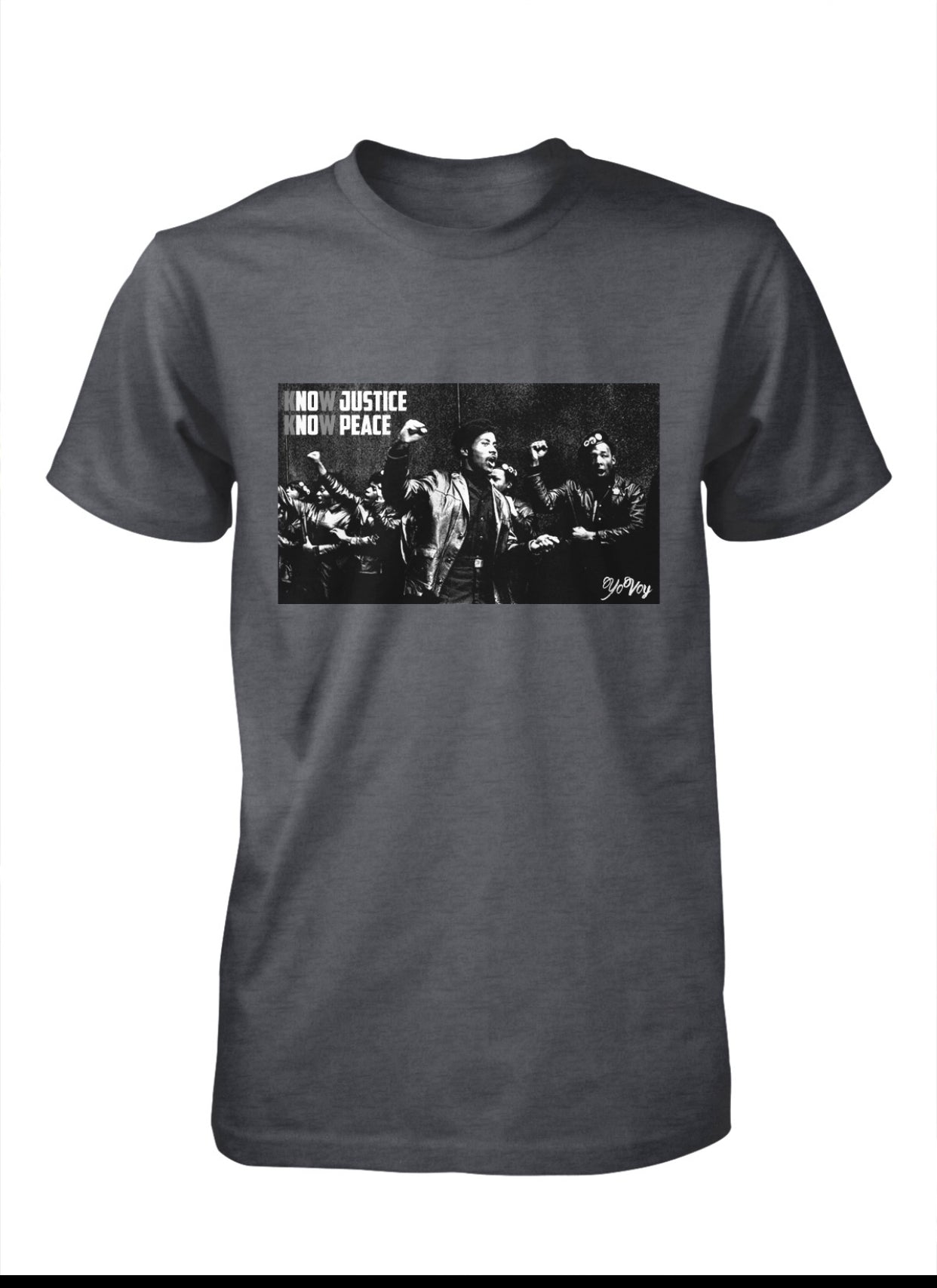 Know Justice Know Peace T-shirts