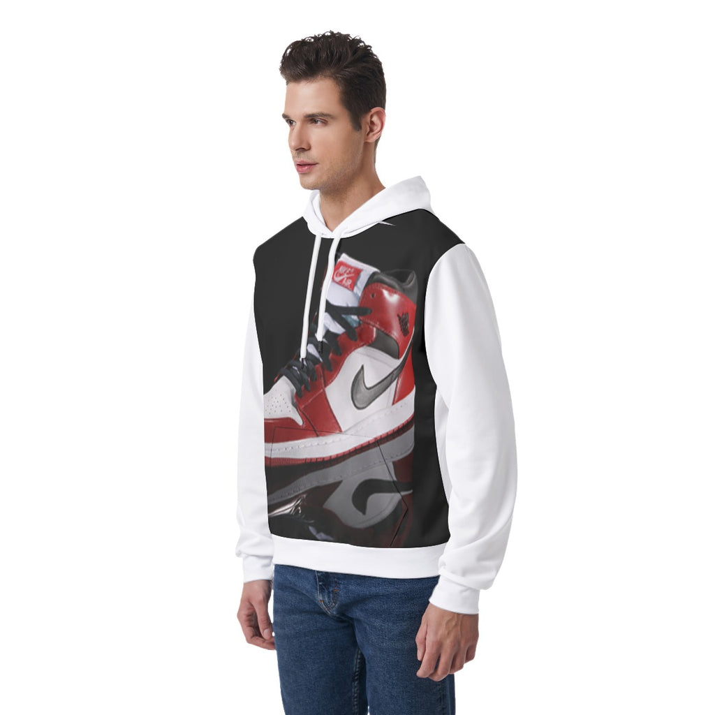 All-Over Print Men's Hoodie With Double-sides Print Hood