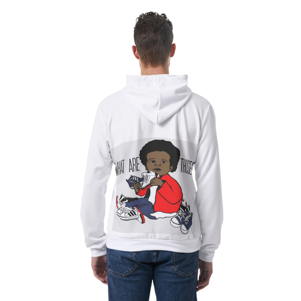 All-Over Print Men's Hoodie With Double-sides Print Hood