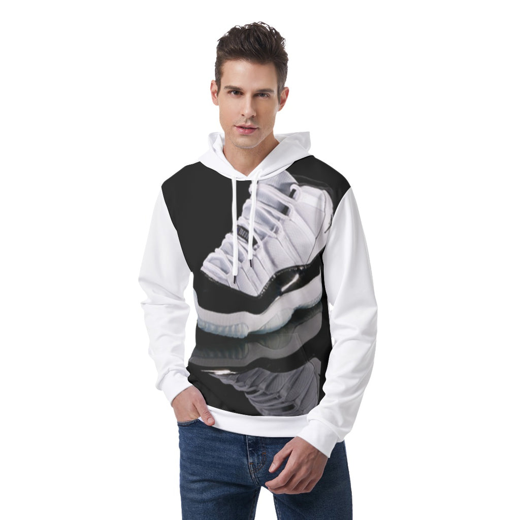 YOVOY MJ Men's Hoodie With Double-sides Print Hood