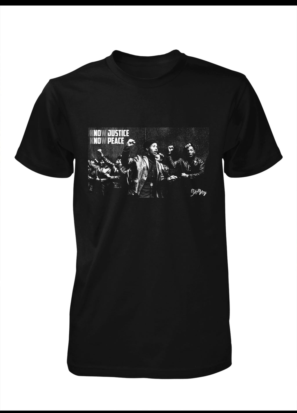 Know Justice Know Peace T-shirts