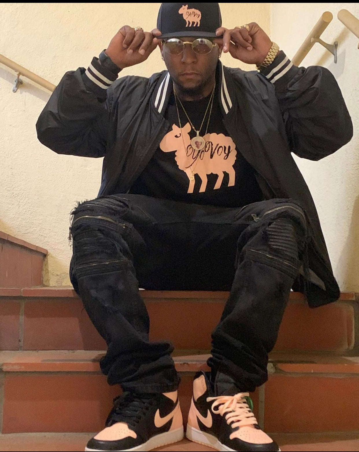 YOVOY Sheep/ Prayed Up T-shirt