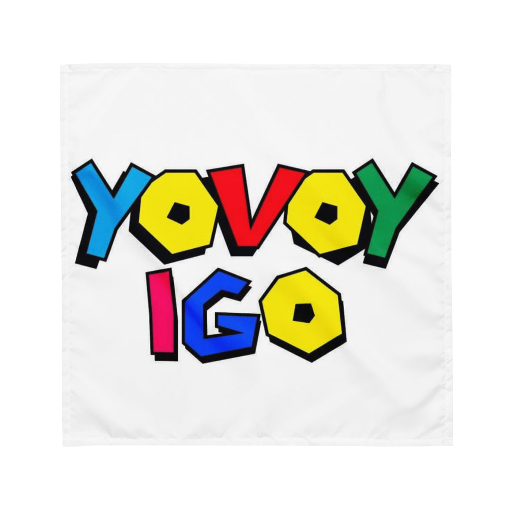 “YOVOY IGO” All-over print bandana