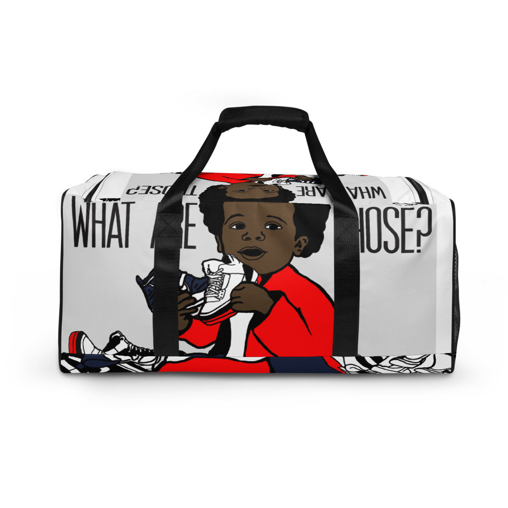 “WhatAreThose”Duffle bag