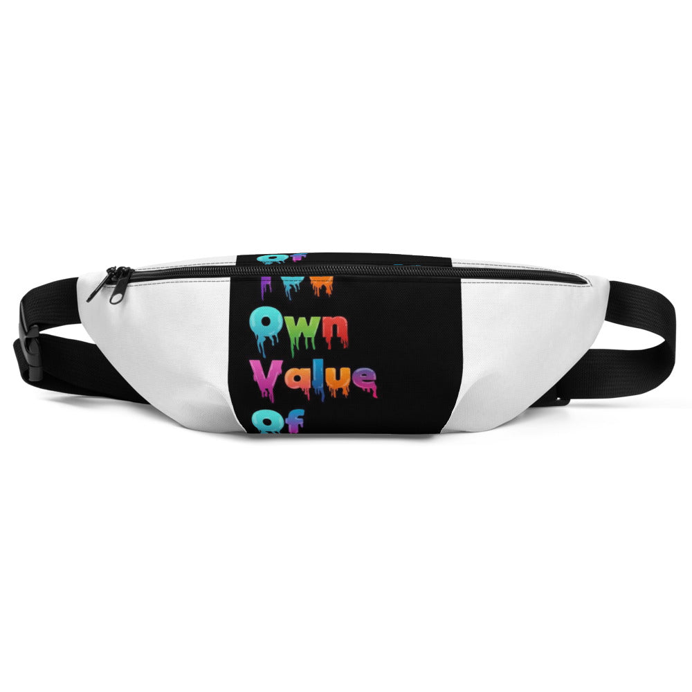 “ColorfulYouOwnValue” Fanny Pack