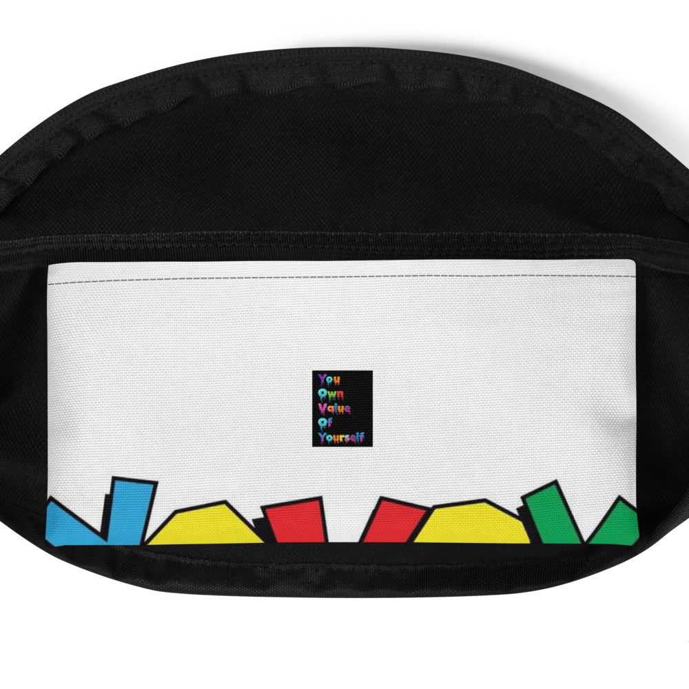 “ColorfulYouOwnValue” Fanny Pack