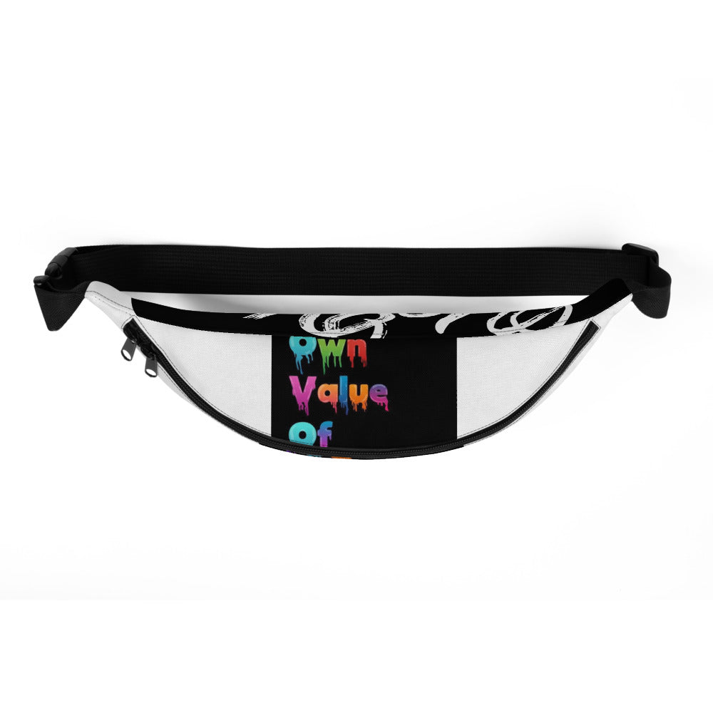 “ColorfulYouOwnValue” Fanny Pack