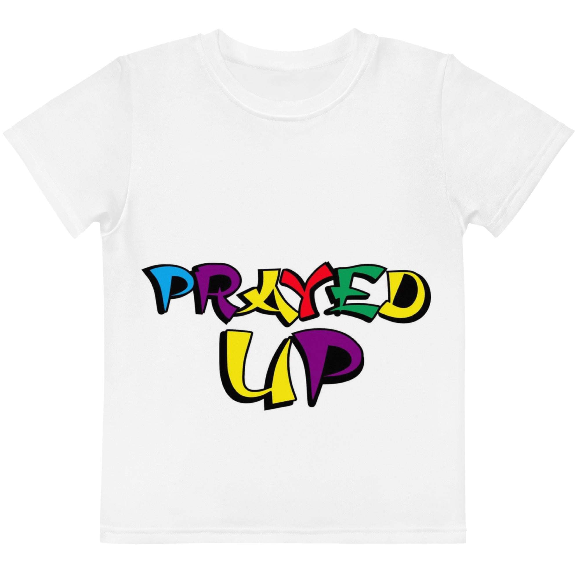 Kids “PrayedUp” crew neck t-shirt