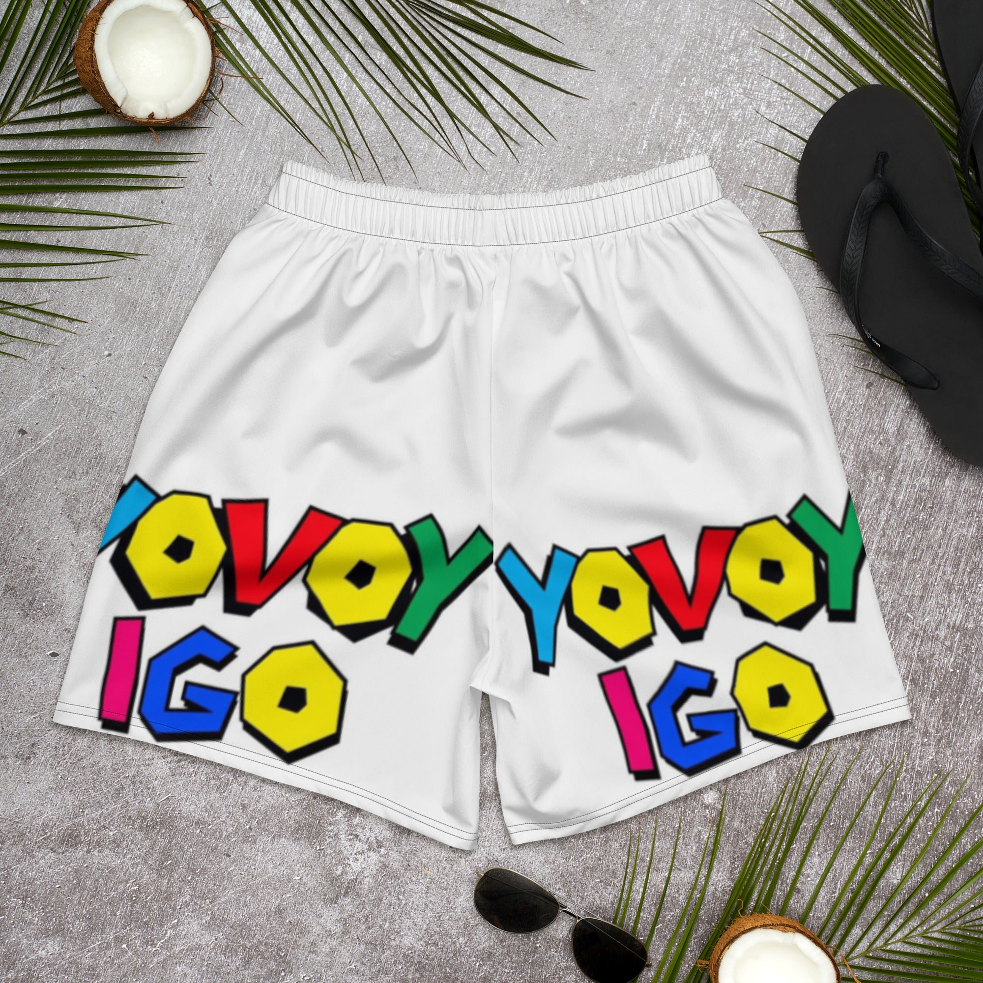 “YOVOY IGO” Men's Athletic Long Shorts