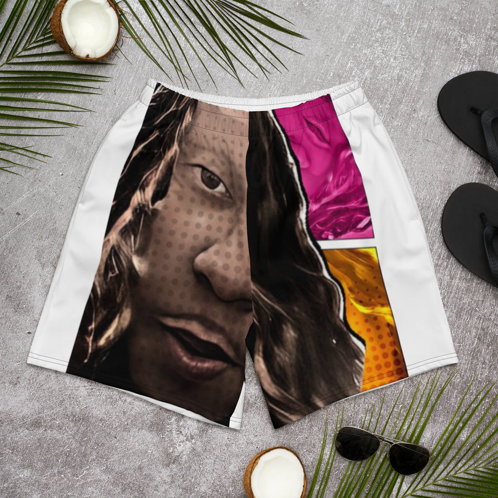 “DoubleD”Men's Athletic Long Shorts