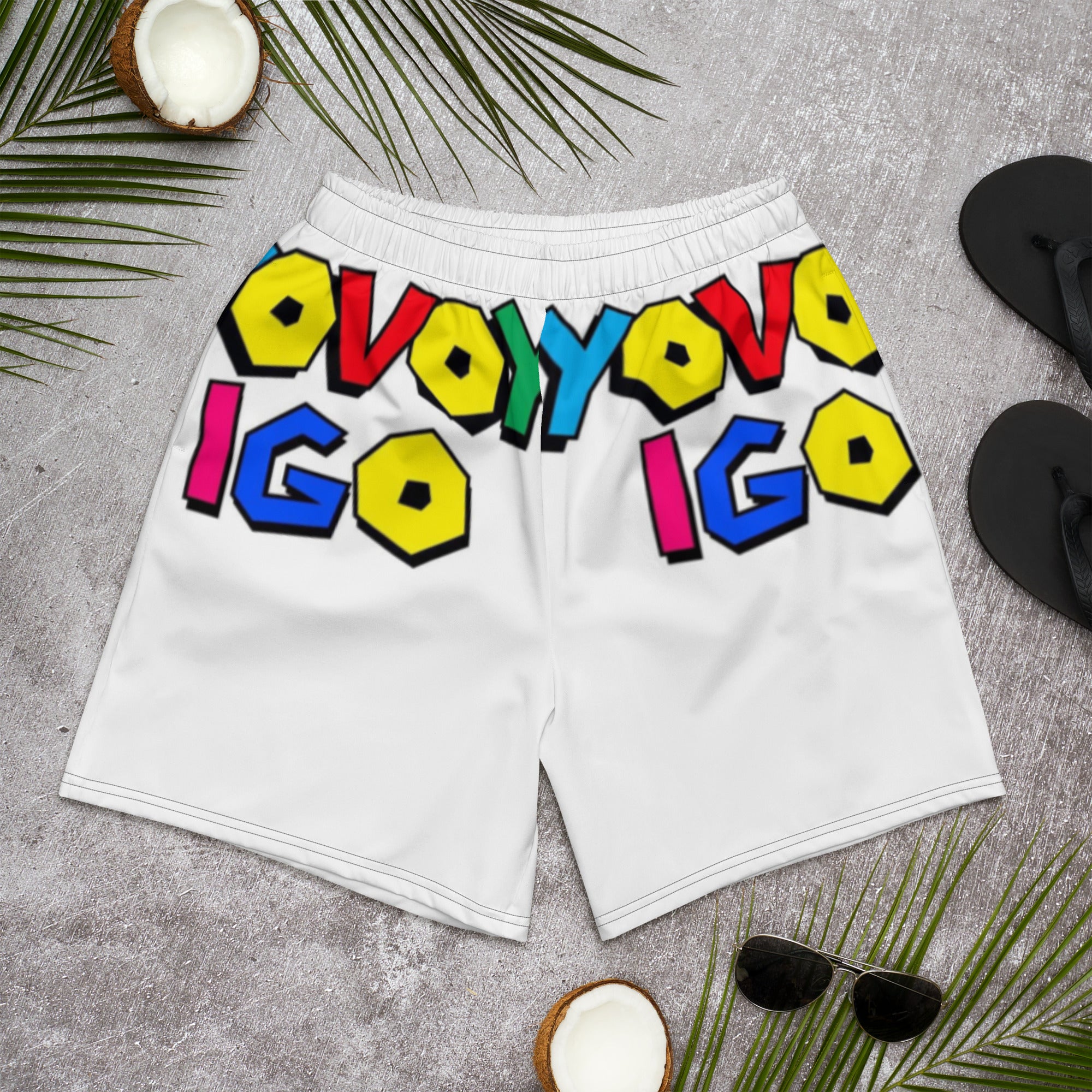 “YOVOY IGO” Men's Athletic Long Shorts