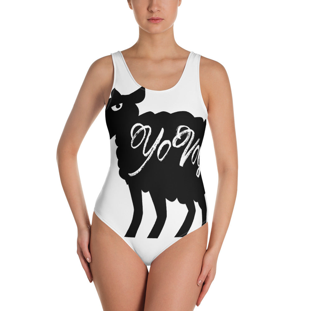 One-Piece “YOVOY Sheep” Swimsuit
