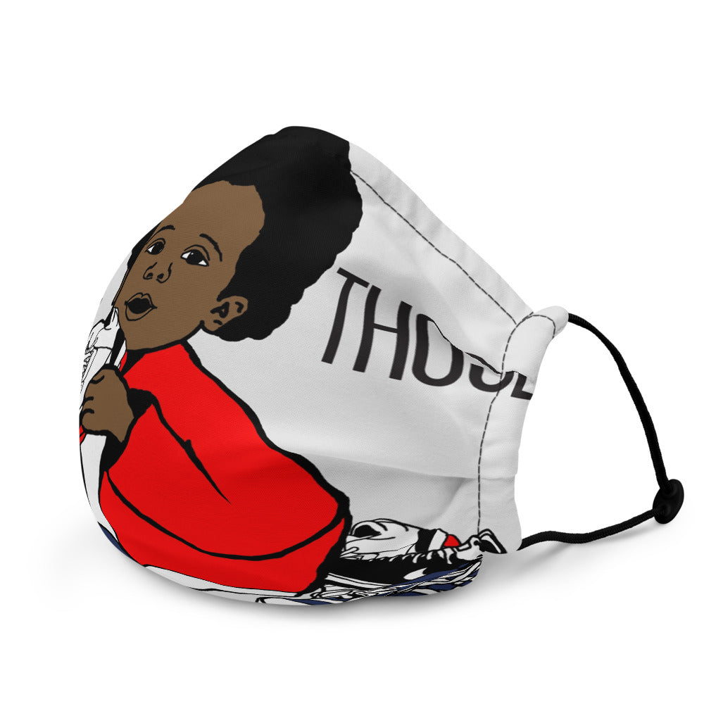 Premium “WhatAreThose” face mask