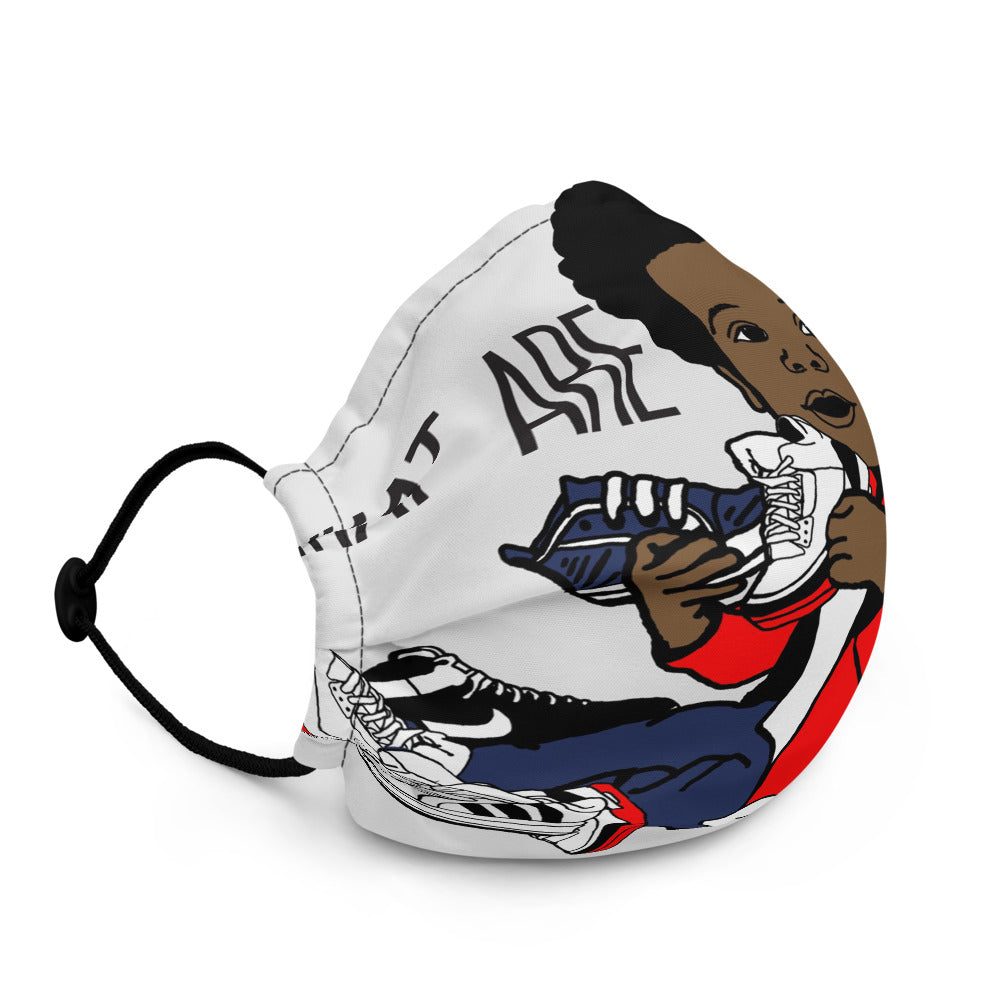 Premium “WhatAreThose” face mask
