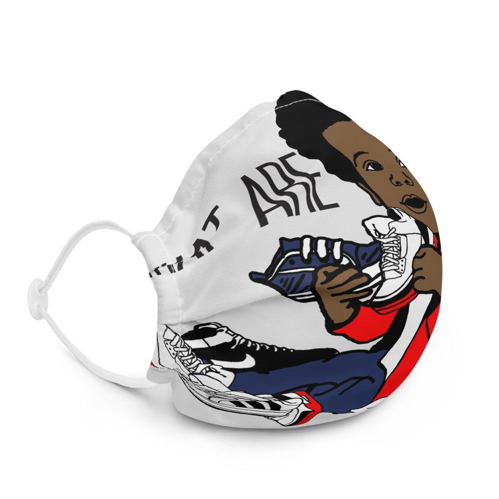 Premium “WhatAreThose” face mask