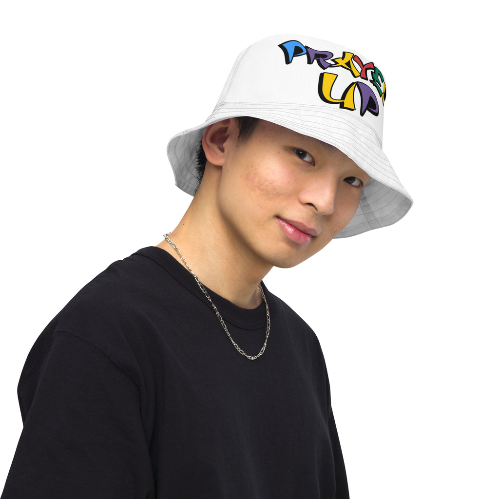 “PrayedUp” Reversible bucket hat