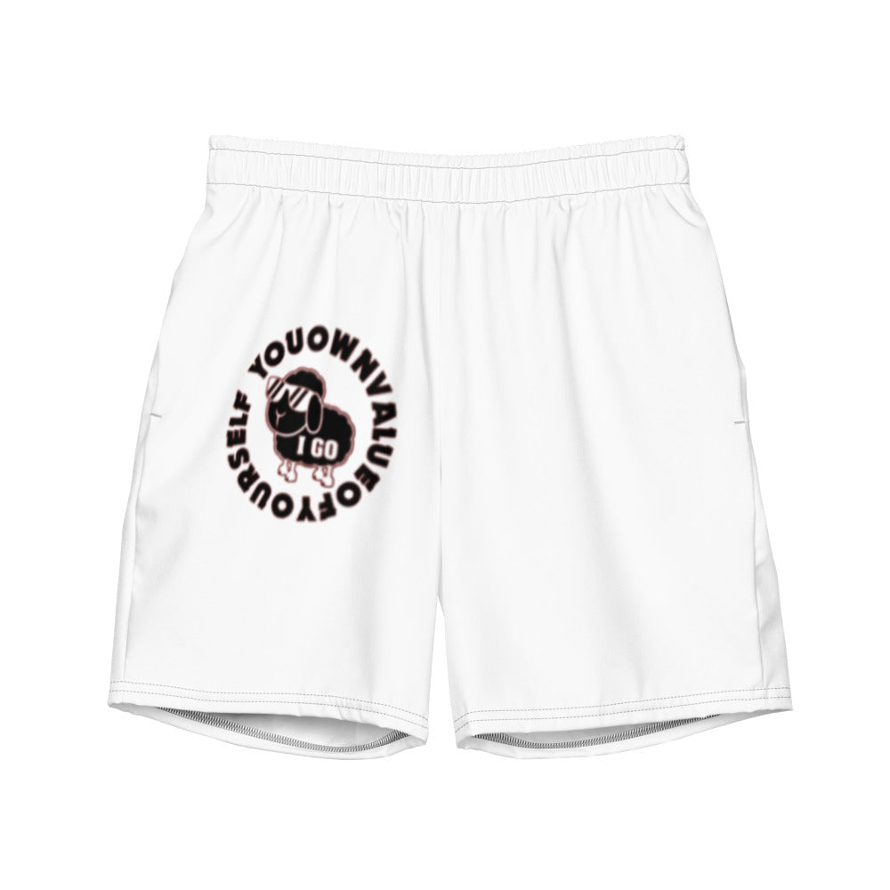 “IGO Baby Sheep” Men's swim trunks