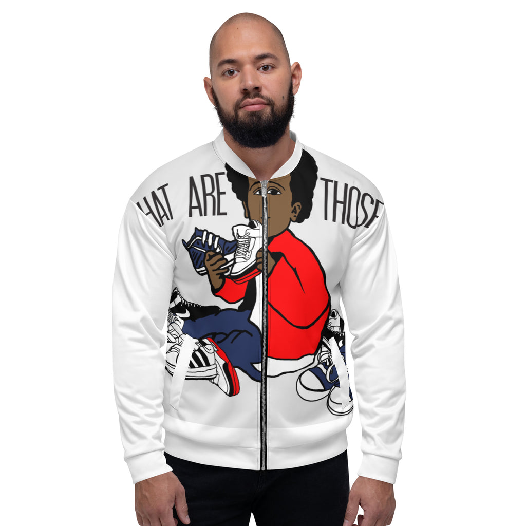 “WhatAreThose” Bomber Jacket