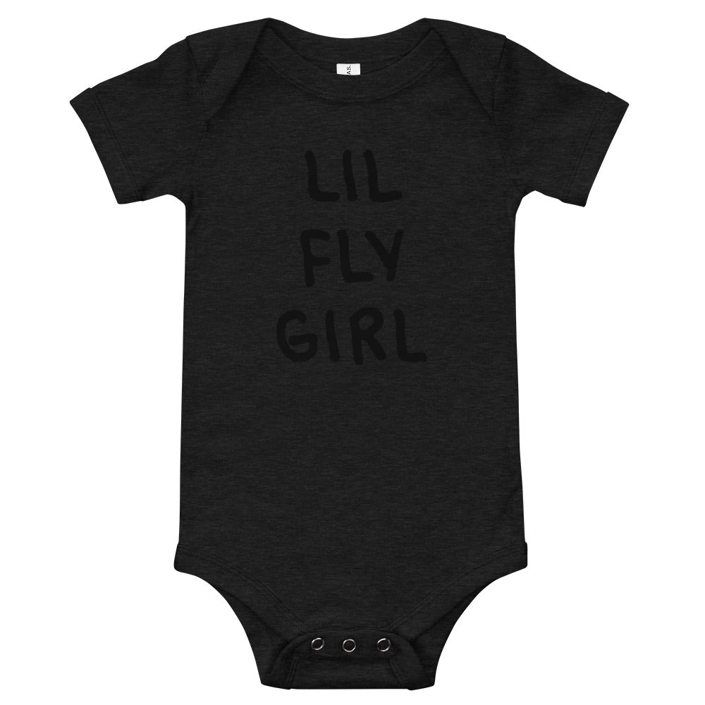 “Lil Fly Girl” Baby short sleeve one piece