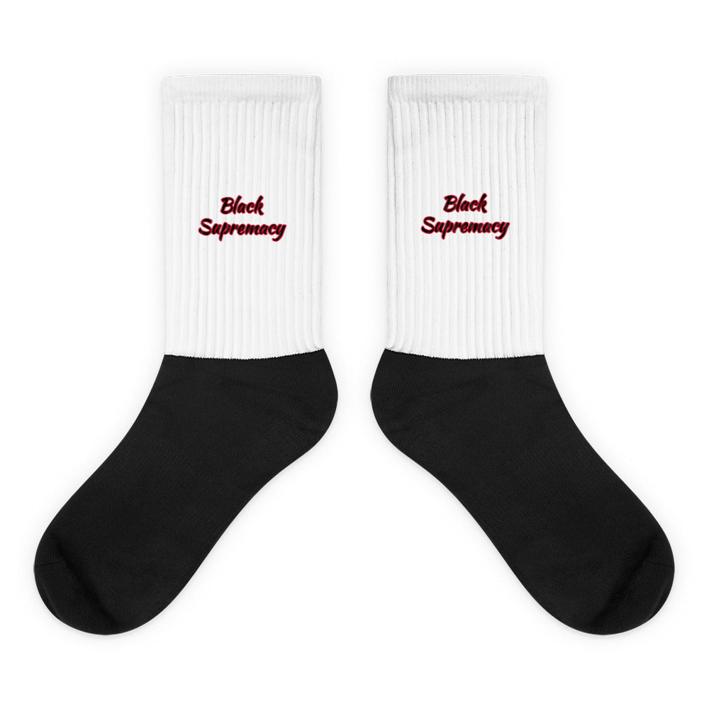 “Black Supremacy” Socks