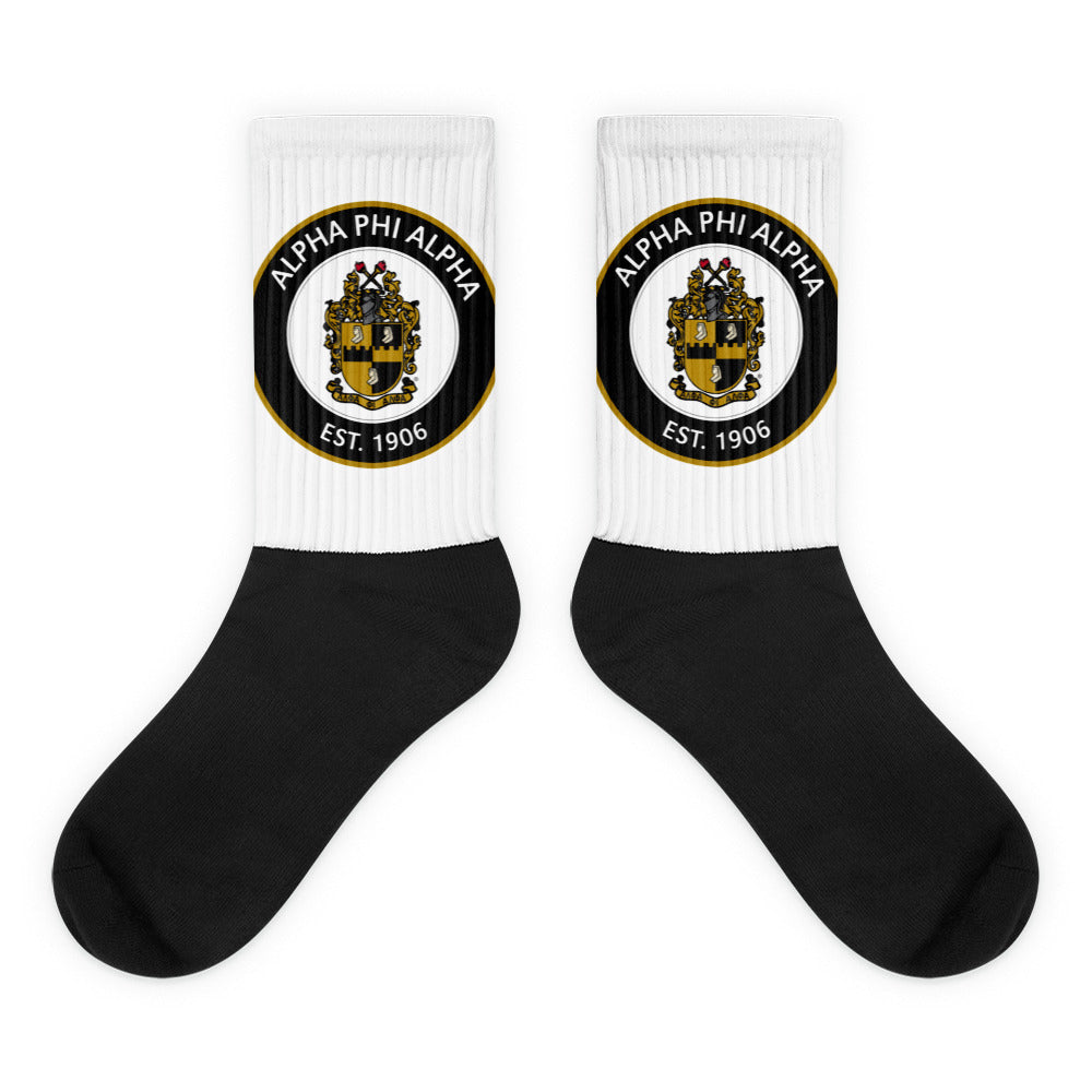 “Alpha Phi Alpha” Socks