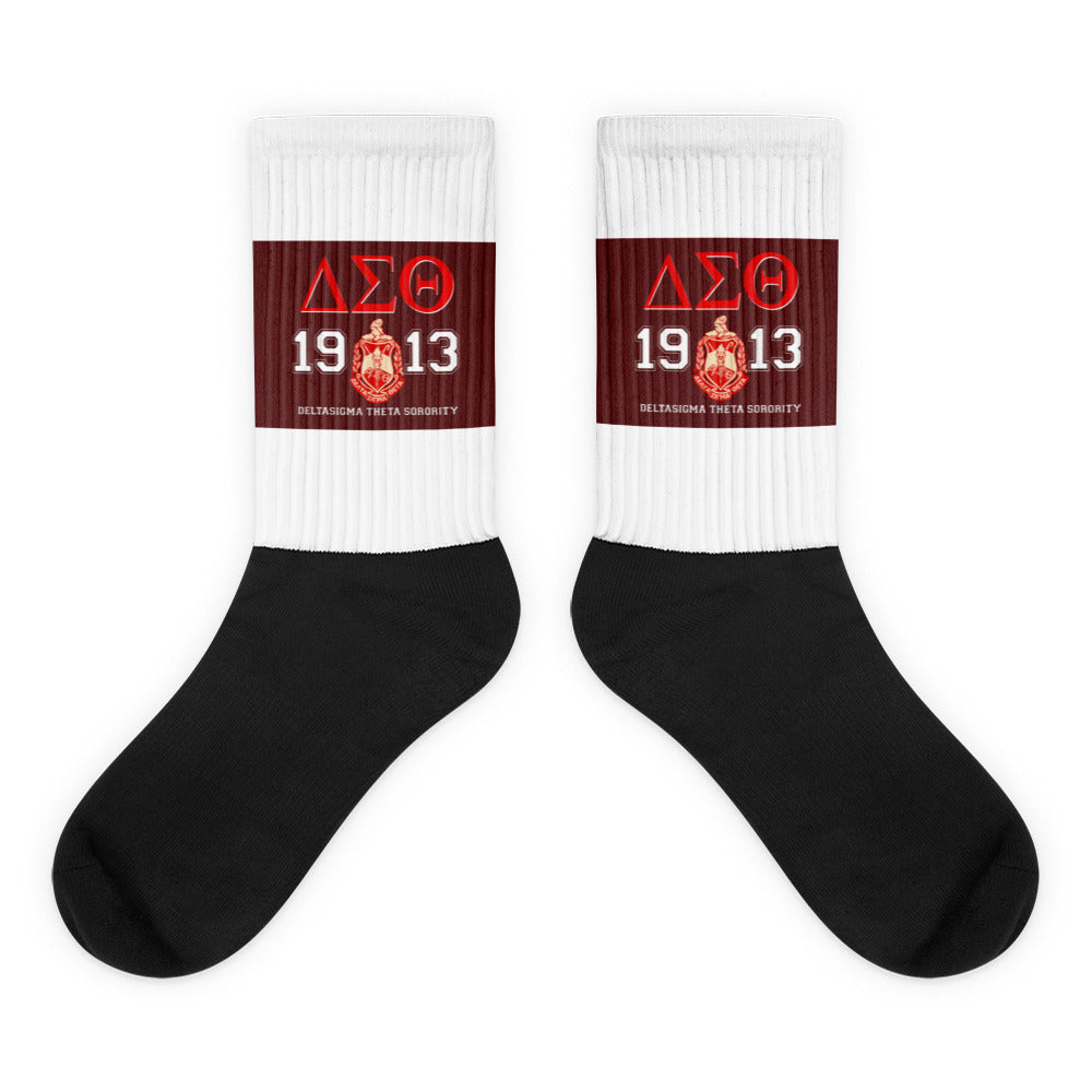 “Delta Sigma Theta” Socks