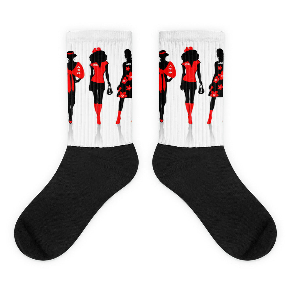 “Delta Sigma Theta” Socks