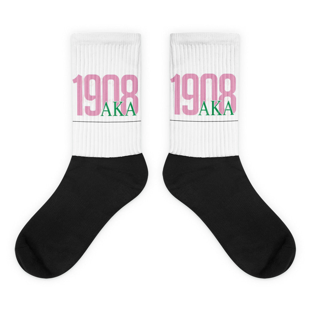“Alpha Kappa Alpha” Socks