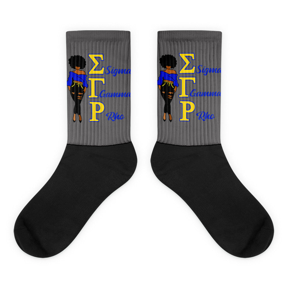 “Sigma Gamma Rho” Socks