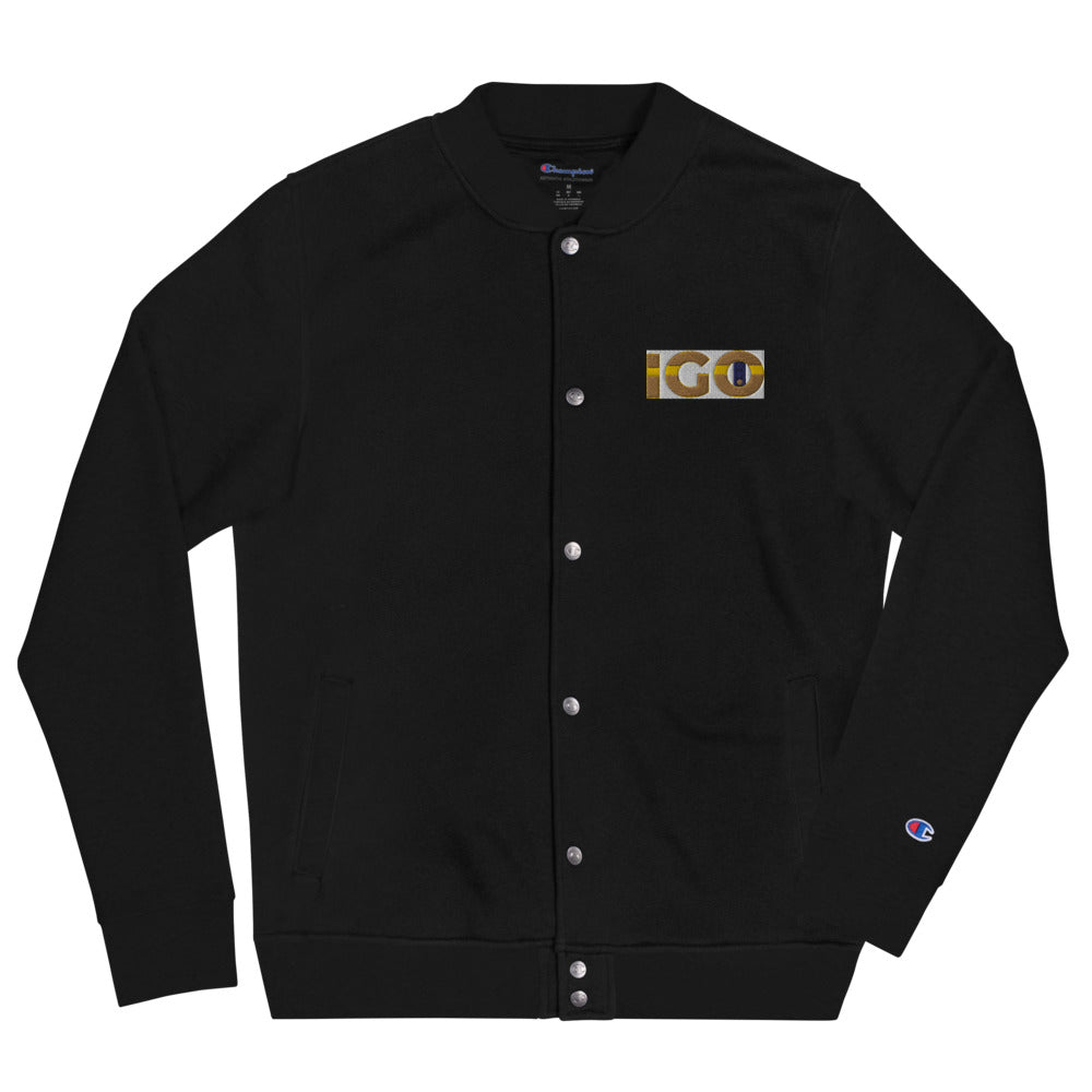 Embroidered Champion Bomber “IGO” Jacket