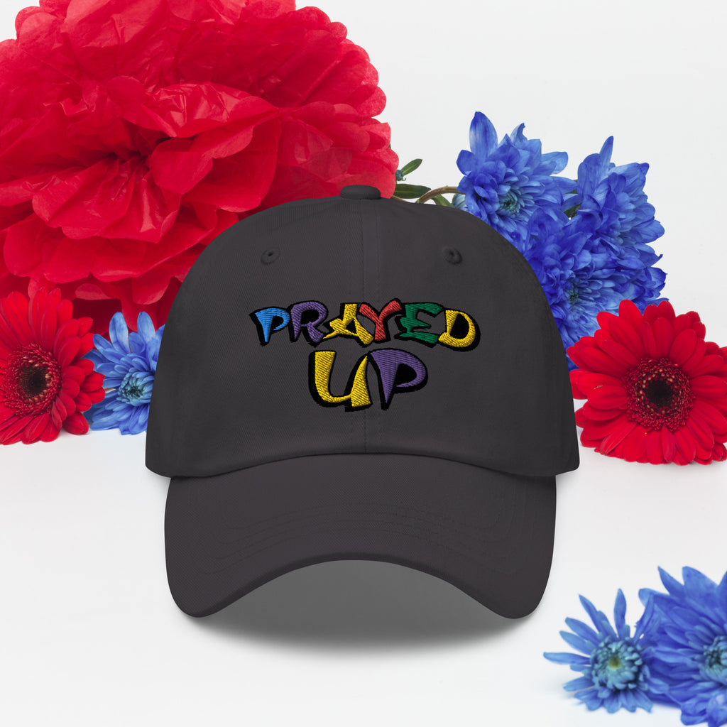 “PrayedUp” Dad hat