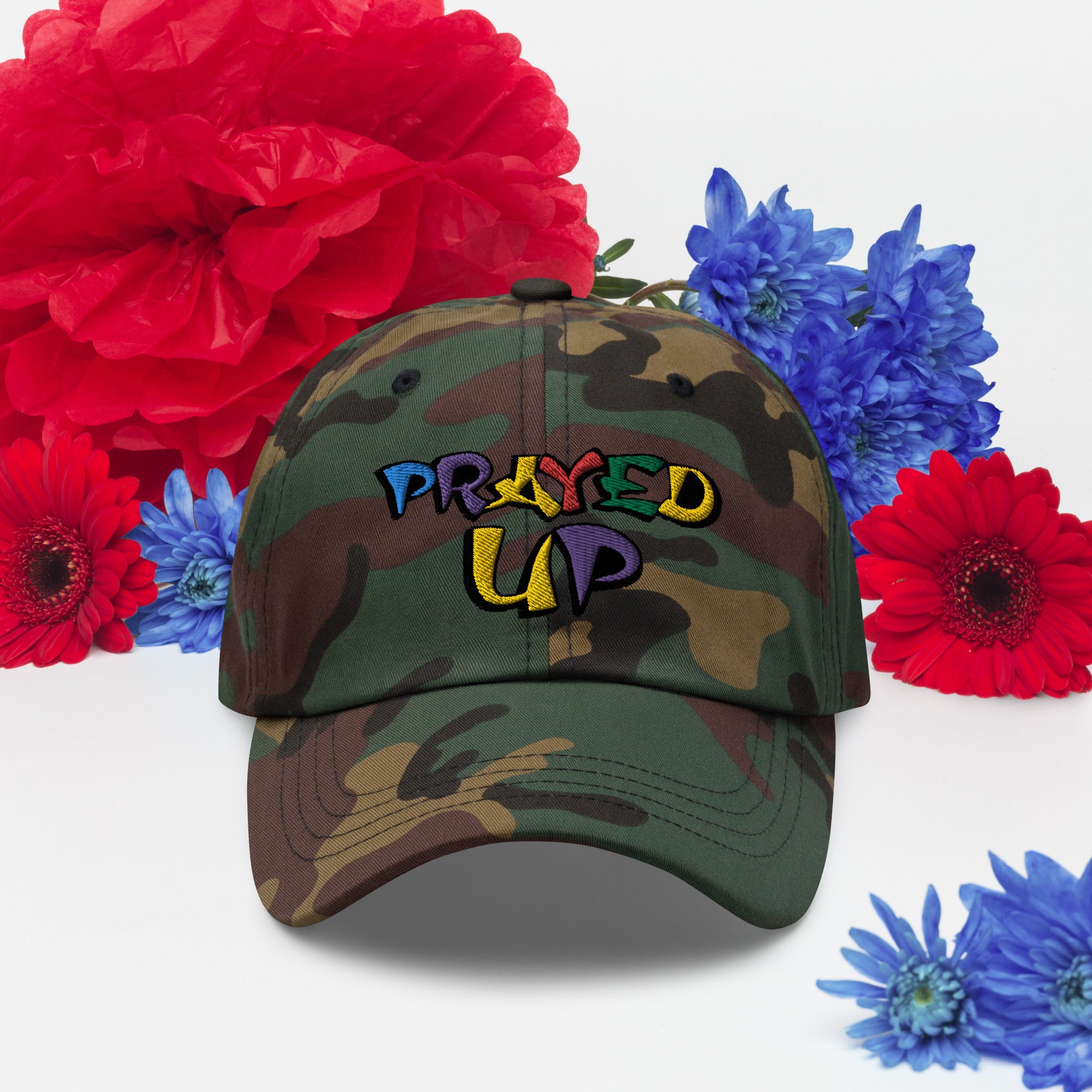 “PrayedUp” Dad hat