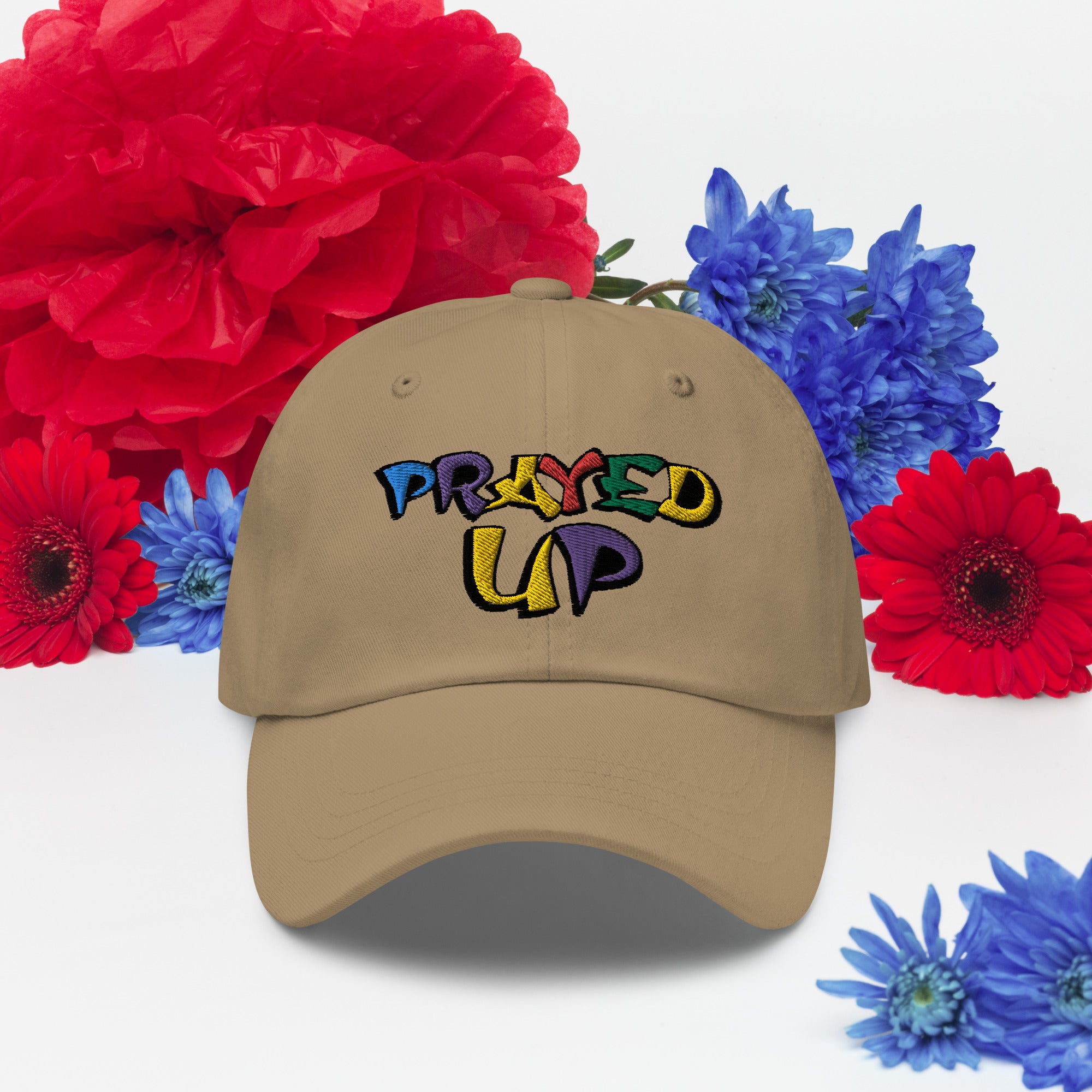 “PrayedUp” Dad hat