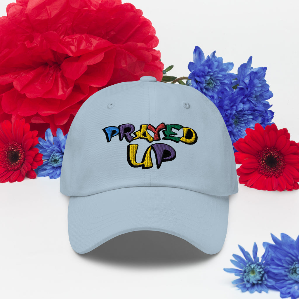 “PrayedUp” Dad hat