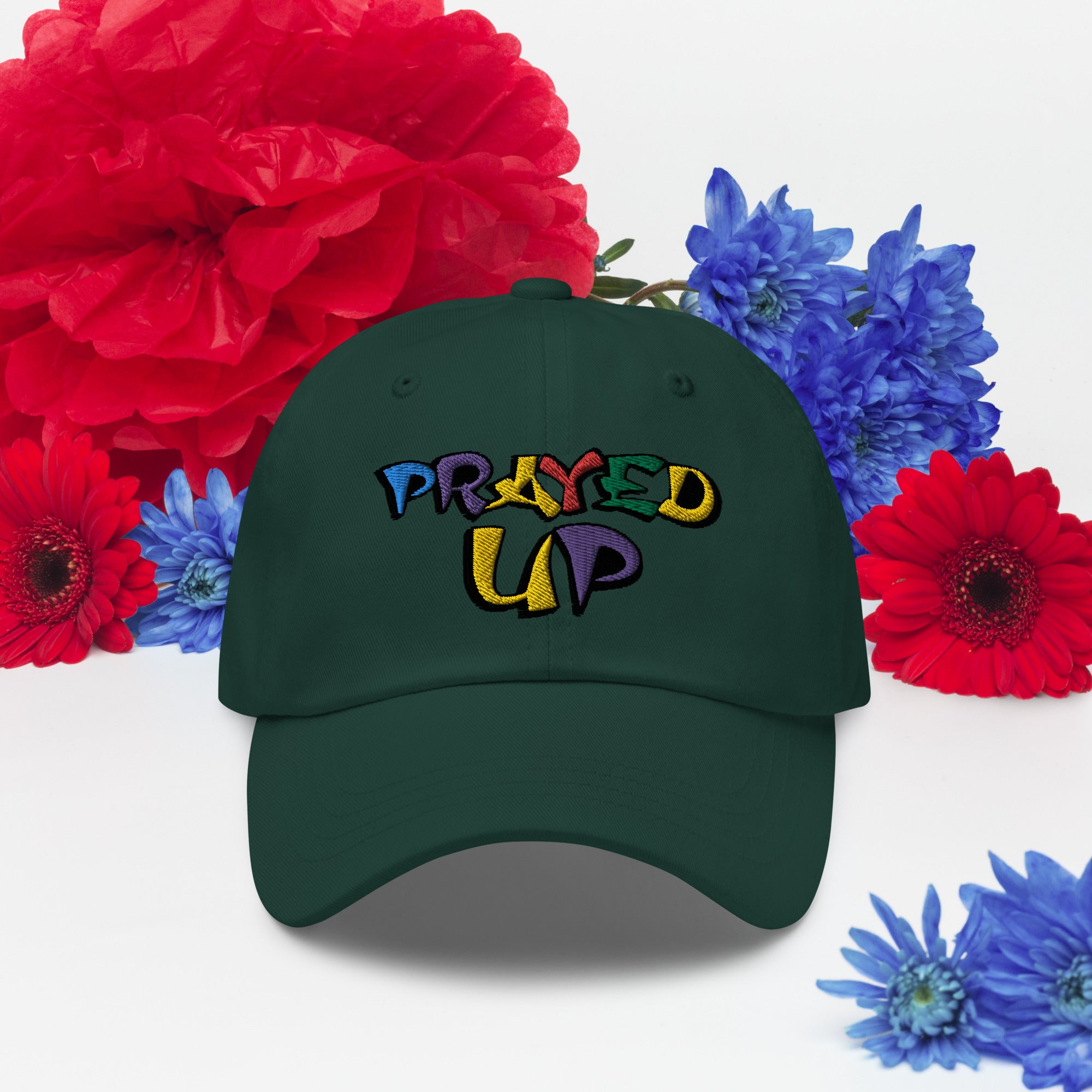 “PrayedUp” Dad hat