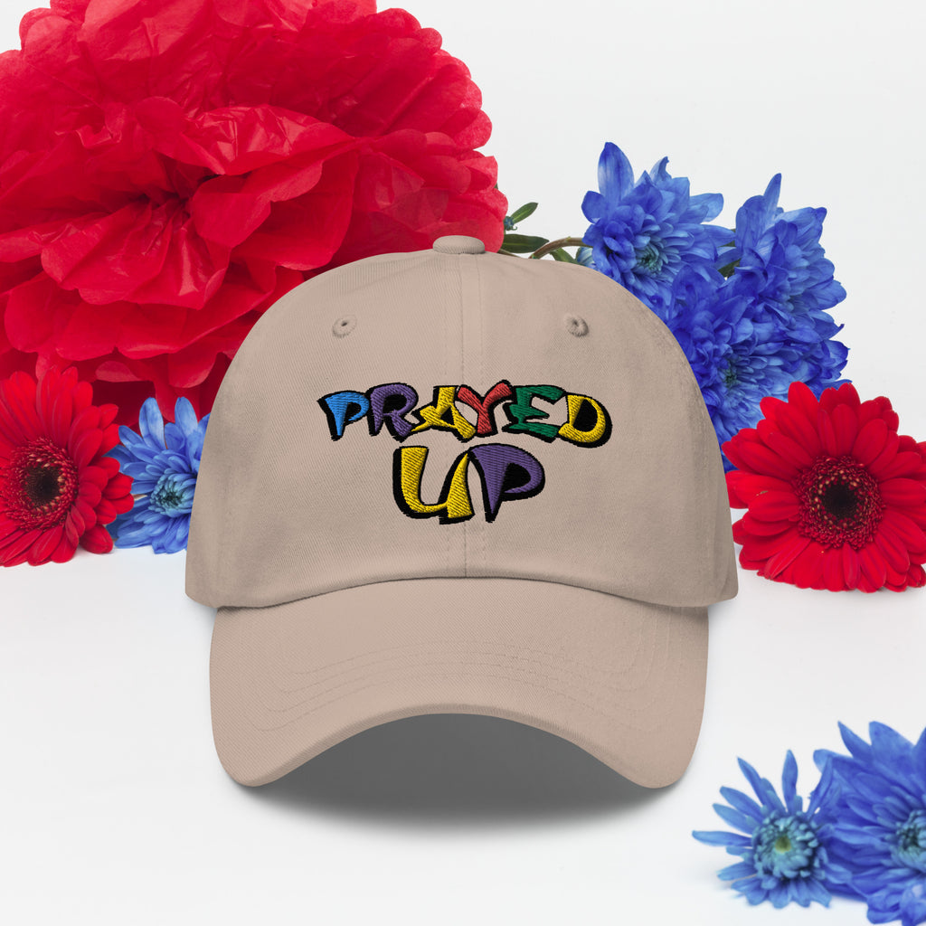 “PrayedUp” Dad hat